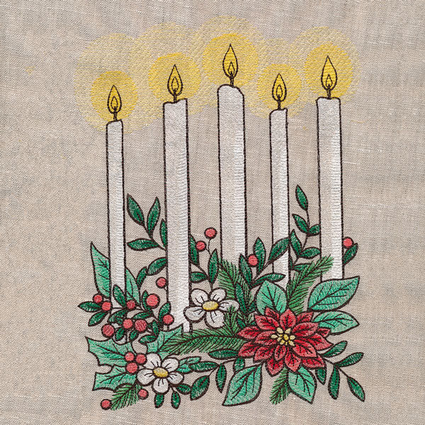 Holiday Candlelight Square Border - Image 2