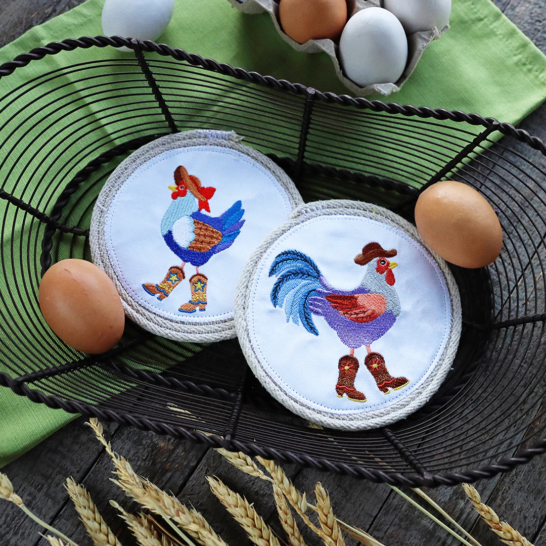 Sassy Cowgirl Hen in Boots - Image 3
