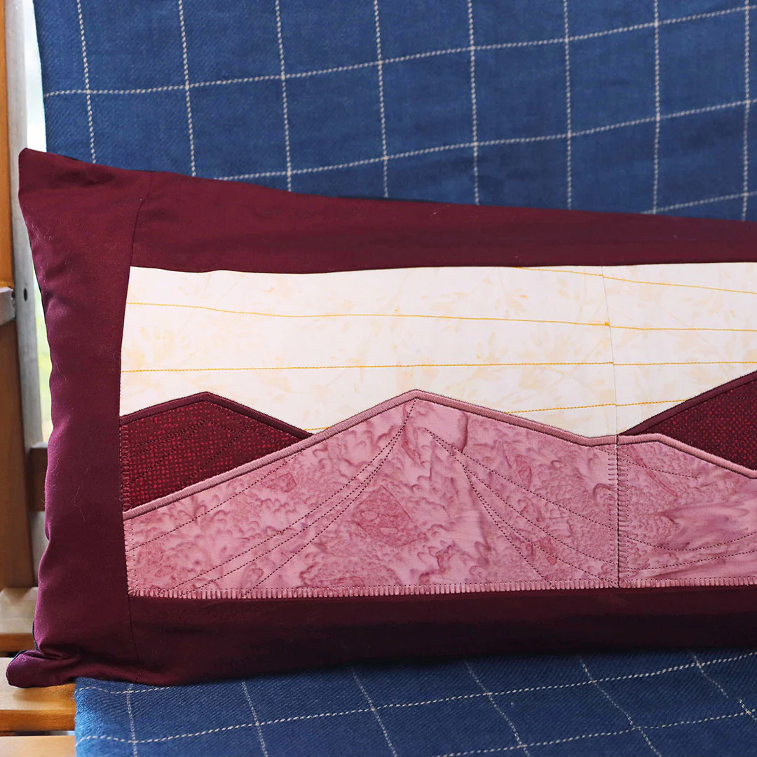 Sunset Mountain Landscape Applique Set - Image 2