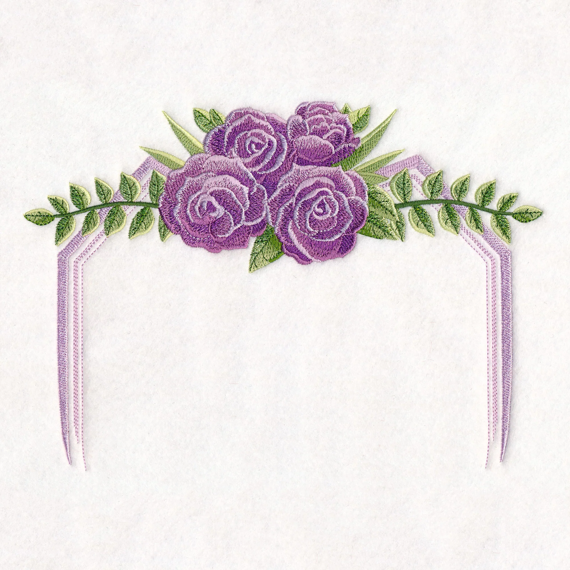Rose Bud Monogram Frame Set - Image 2