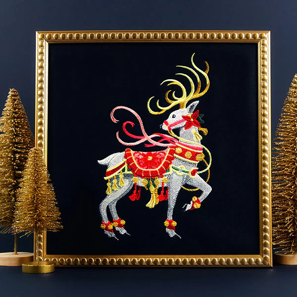 Elegance and Bells Christmas Reindeer - Image 10