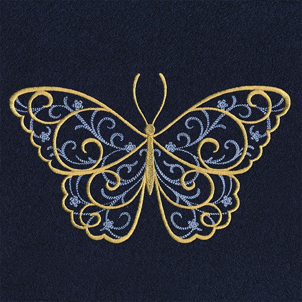 Elegance and Swirls Butterfly - Image 5