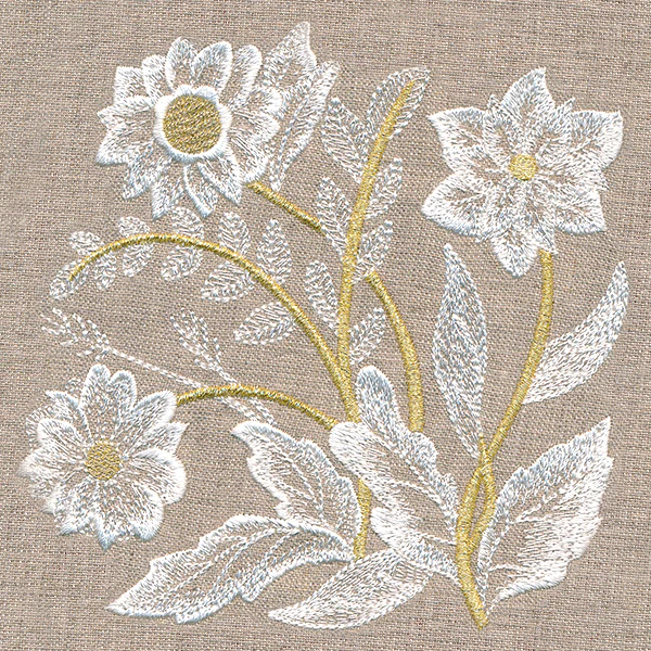 Elegance in Bloom Floral Square 1 - Image 7