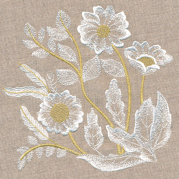 Elegance in Bloom Floral Square 3 - Image 3