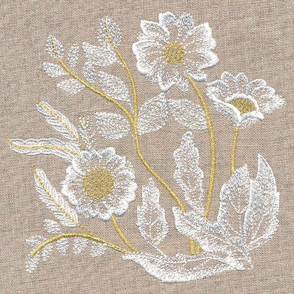 Elegance in Bloom Floral Square 3 - Image 4