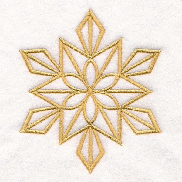 Elegance in Winter Snowflake 2
