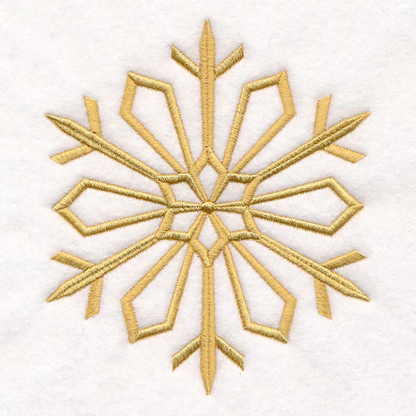 Elegance in Winter Snowflake 5