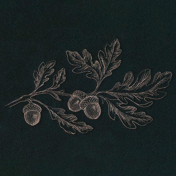 Elegant Acorns Border - Image 5