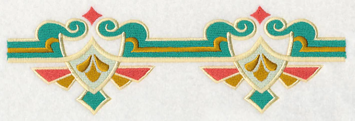 Elegant Art Deco Border - Image 2