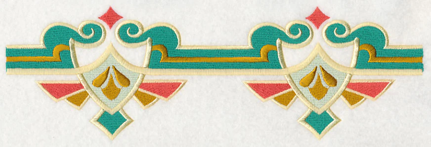 Elegant Art Deco Border - Image 6