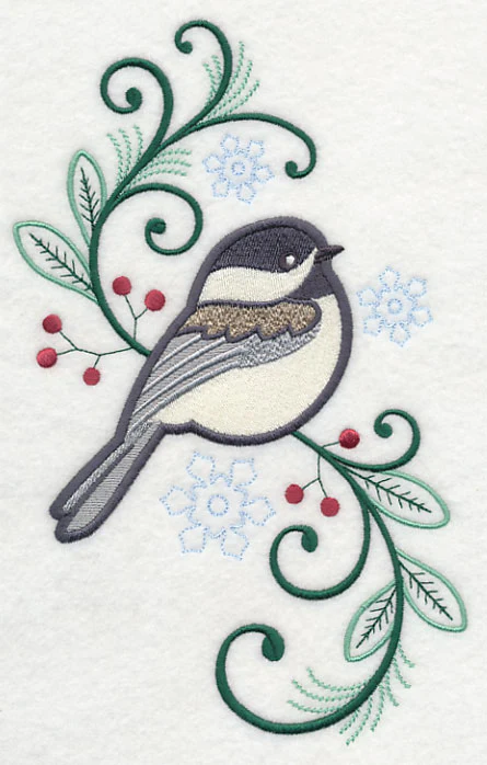 Elegant Chickadee Spray - Image 2