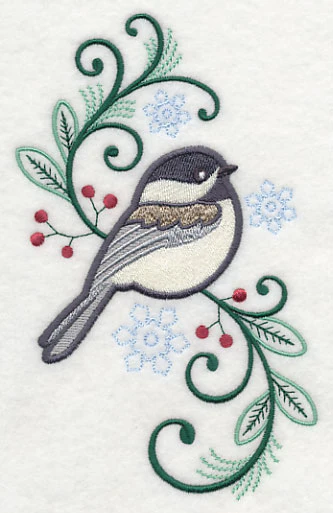 Elegant Chickadee Spray - Image 4
