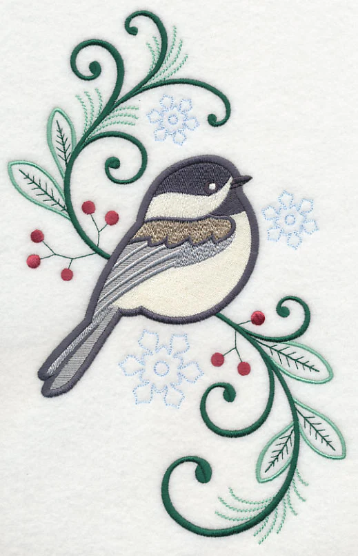 Elegant Chickadee Spray - Image 5