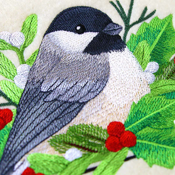 Elegant Christmas Chickadee - Image 16