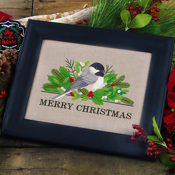 Elegant Christmas Chickadee - Image 4