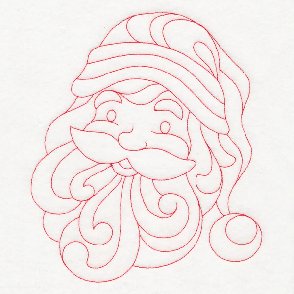 Elegant Christmas Quilting - Santa (Double Run) - Image 6