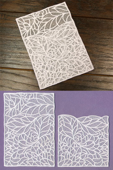 Elegant Envelope - Vertical (Lace) - Image 2