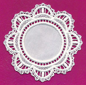 Elegant Fabric Doily (Lace) - Image 3