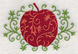Elegant Filigree Apple - Image 5