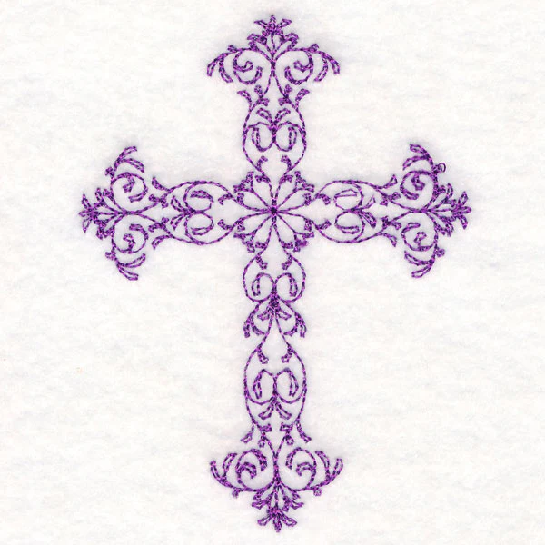 Elegant Filigree Cross (Vintage) - Image 4