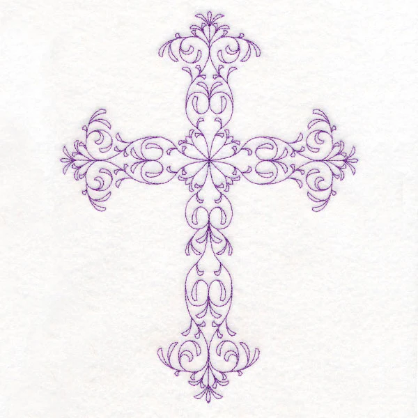 Elegant Filigree Cross (Vintage) - Image 5