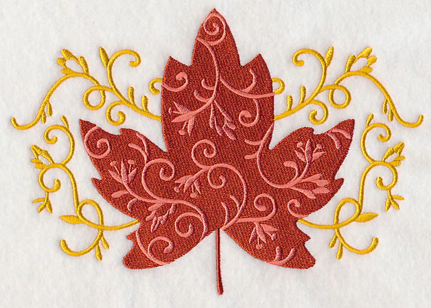Elegant Filigree Maple Leaf - Image 5