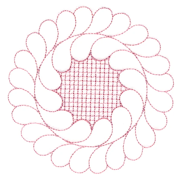 Elegant Flourishes - Dainty Circle (Trapunto) - Image 5