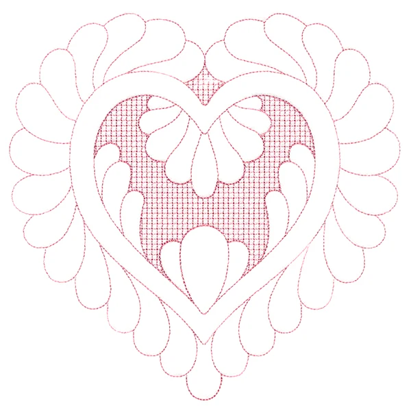 Elegant Flourishes - Lovely Heart (Trapunto) - Image 6