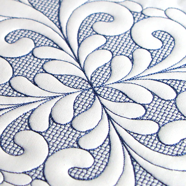 Elegant Flourishes - Pretty Square (Trapunto) - Image 12