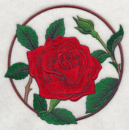 Elegant Flower Circle - Rose - Image 3