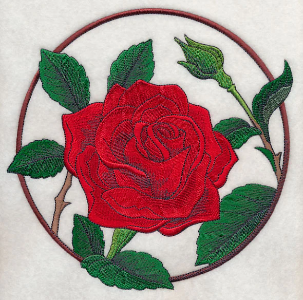 Elegant Flower Circle - Rose - Image 6