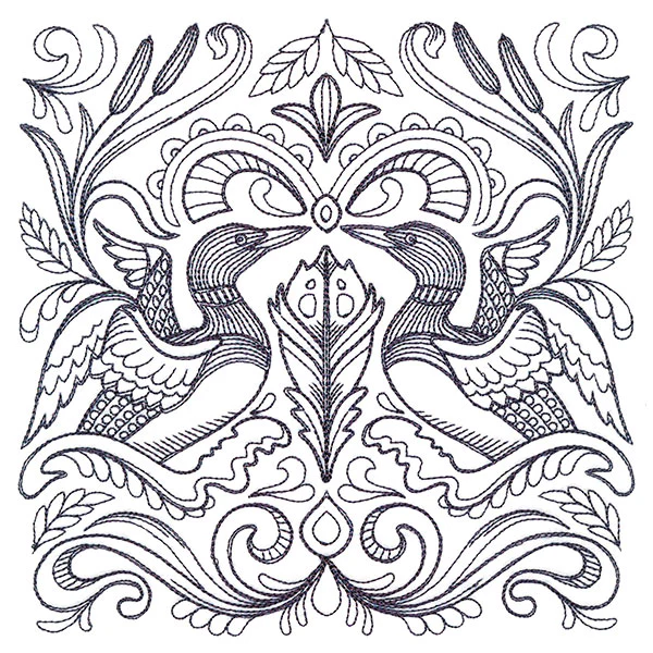 Elegant Loon Crest - Image 2