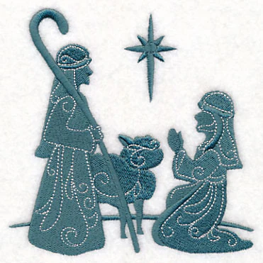 Elegant Nativity Shepherds - Image 2