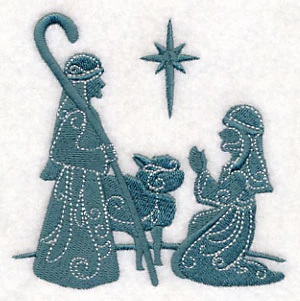 Elegant Nativity Shepherds - Image 3