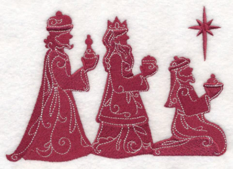 Elegant Nativity Wise Men