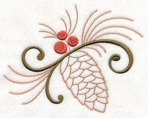 Elegant Pinecone Flourish - Image 2