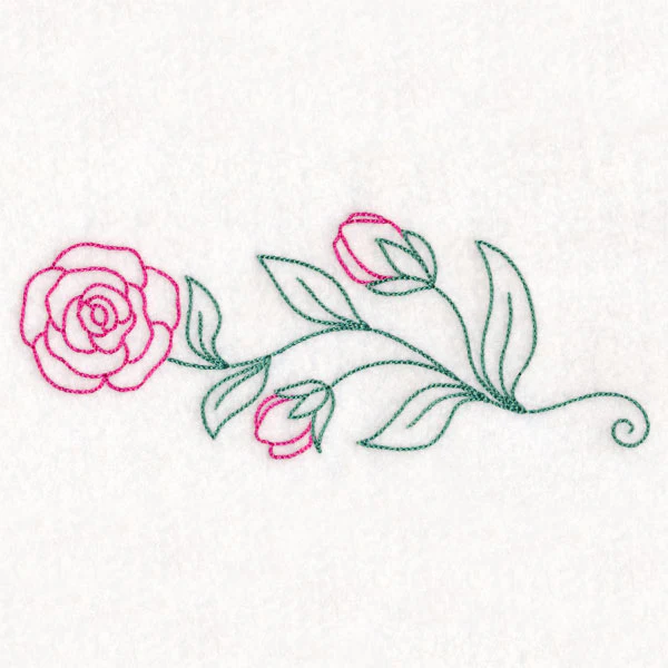Elegant Rose Border (Vintage) - Image 2