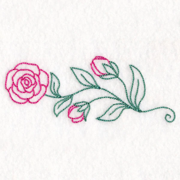 Elegant Rose Border (Vintage) - Image 4