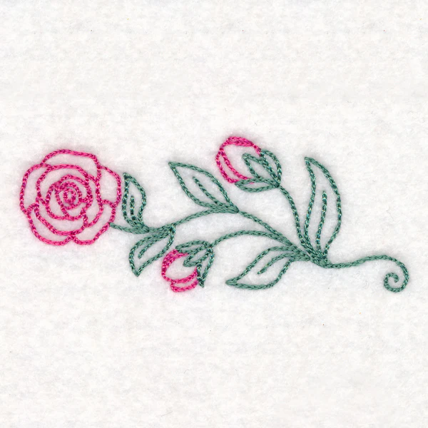 Elegant Rose Border (Vintage) - Image 5