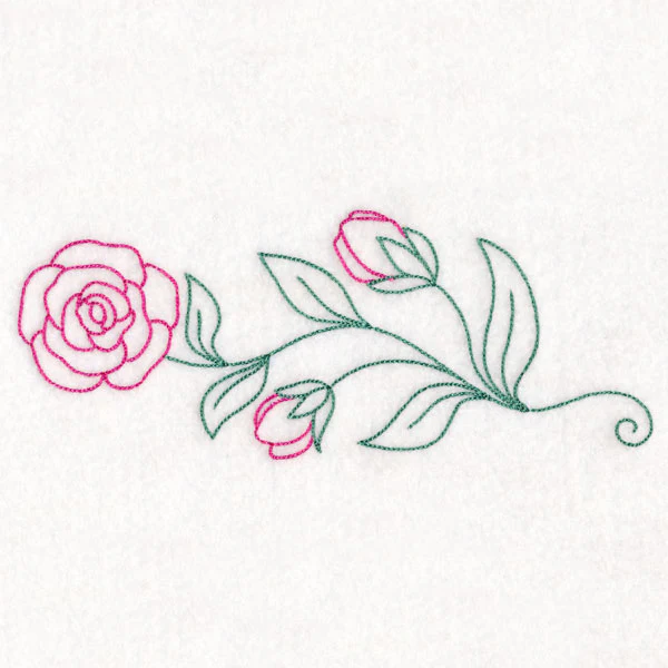 Elegant Rose Border (Vintage) - Image 6