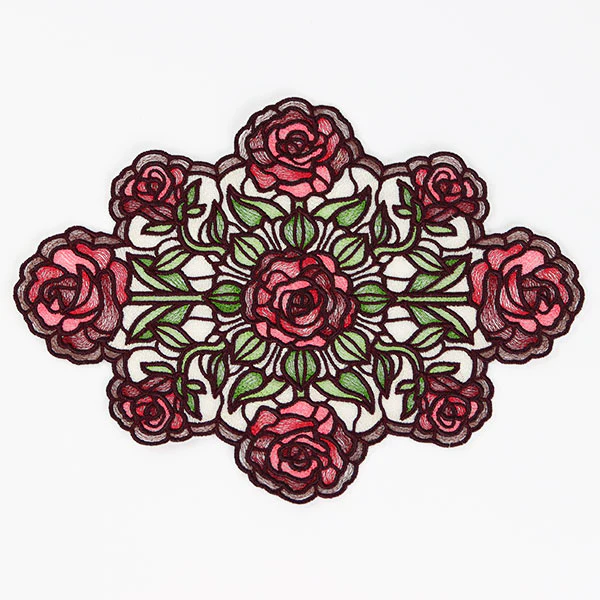 Elegant Rose Doily (Organza) - Image 11