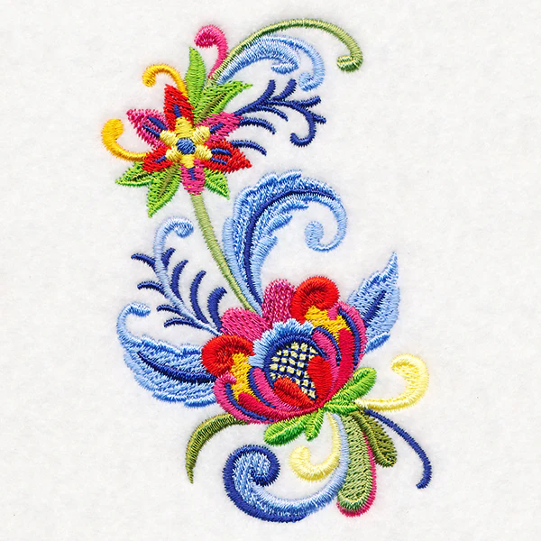 Elegant Rosemaling Spray - Image 5