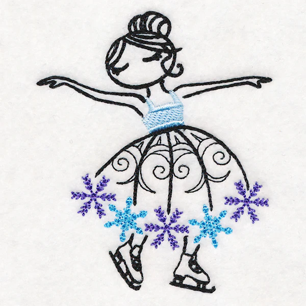 Elegant Skating Ballerina - Image 3