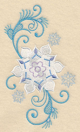 Elegant Snowflake Spray - Image 4