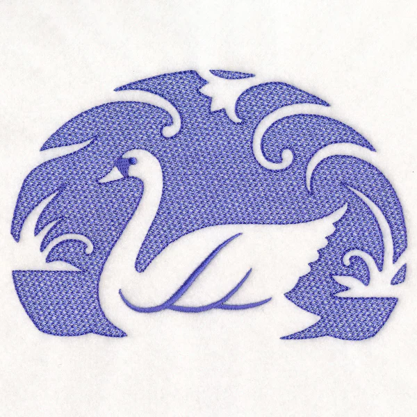 Elegant Swan (Embossed) - Image 10