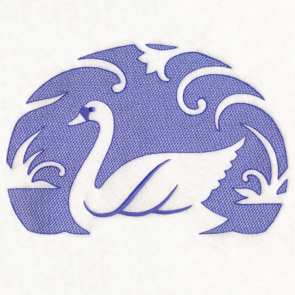 Elegant Swan (Embossed) - Image 5