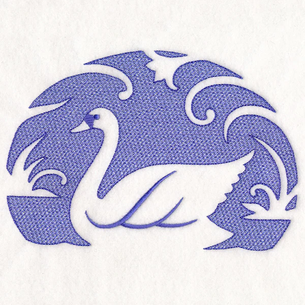 Elegant Swan (Embossed) - Image 7