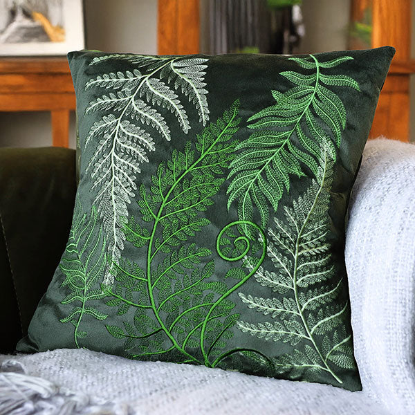 Elegant Whitework Leaf Fern - Image 8