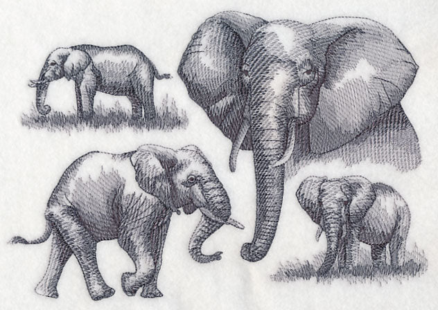 Elephant Sketch - Image 2