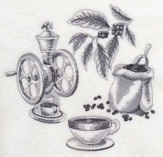 Elgin Coffee Mill Sketch - Image 2